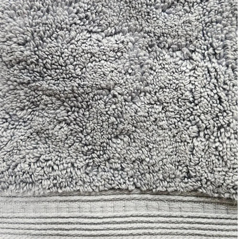 CHARISMA Luxury Bath Towel Okeo-tex Gray Blue Soft Cotton Blend NEW COSTCO